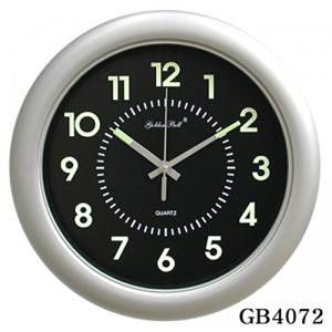 GB4072 야광 무소음 원형 벽시계 320파이 제조한