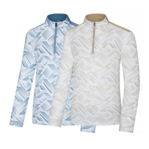 [콜핑]LD08 남자 봄여름 냉감 아이스본 메쉬 등산긴팔집업티 KVT4357M