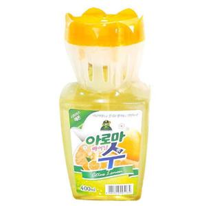 주방방향제 산도깨비 아로마 수 방향제 400ml 레몬향