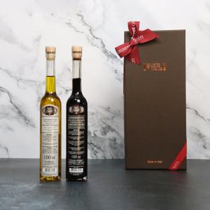 [구스토이탈리아][움브리아]화이트 트러플 오일+발사믹식초 2종 세트