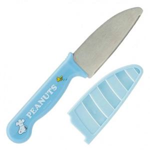 스누피 어린이용 스텐 둥근안전칼 (칼집포함)