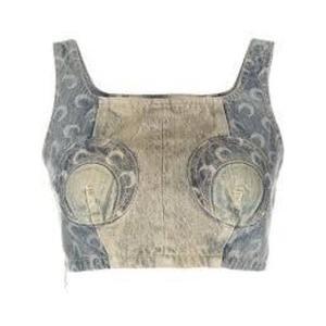 마린세르 민소매 티셔츠 MRSW251PRTO031WH OPTICAL WHITE DOM