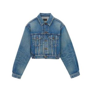 생로랑 데님 자켓 771838Y11YC5092 DOM