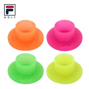 휠라 FILA 파크골프 써클 골프티 실리콘 고무티