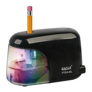 이글)LED전동연필깍이(1홀 TY34GL-LU) 자동연필깍이 전동연필깍이 문구용연필깍이 팬시용연필깍이 학생연필