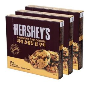 [해태] 허쉬 초콜릿칩 쿠키 144g x 3개