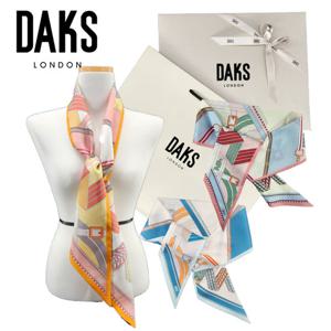 [닥스(스카프)]기하학패턴 스키니스카프 SKI020I