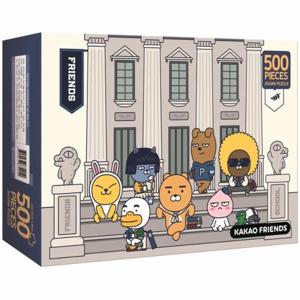 카카오프렌즈 직소퍼즐 500조각   프렌즈 유니버시티