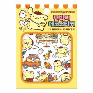 산리오캐릭터즈 폼폼푸린 판박이 데코스티커