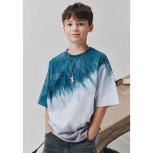 블루테일 AZB1TS05CG투톤 타이다이 반팔 티셔츠