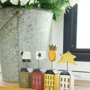 선반 리틀하우스 4P 미니어처 식당