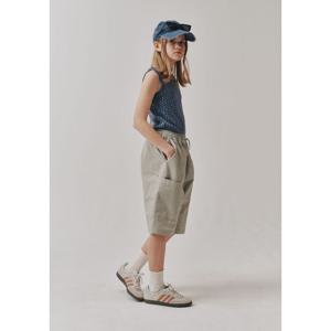 블루테일 AZB3PT04LB이중포켓 라이트베이지 우븐 팬츠