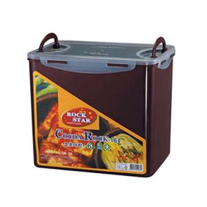 락스타 코코아 밀폐 6호 특대 16L 핸들김치보관통 핸들김치저장통 손잡이김치보관통 김치냉장고통 김치냉장