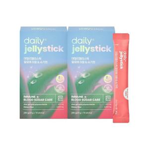 데일리 젤리스틱 알로에 이뮨 & 슈가컷 2박스(총28포)