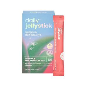데일리 젤리스틱 알로에 이뮨 & 슈가컷 1박스(총14포)