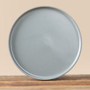 이천도자기 달 그레이 평접시 23cm 도자기 플레이트 요리접시 한식접시 브런치 브런치접시 플레이팅접시 플