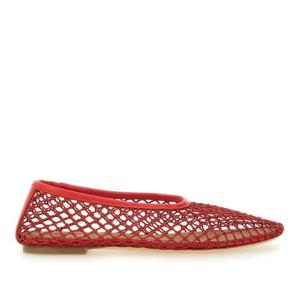 스타우드 레드 메쉬 디자인 플랫 F25S3004NT RENT