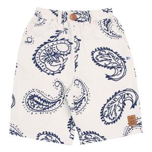 빈 BZ27PT04LB페이즐리 패턴 프린트 반바지