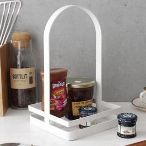 사각 핸들 양념랙 양념통 정리 오일병 조미료 수납함