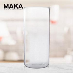 [마카] 내열유리 일자 카페 머그컵 430ml C1