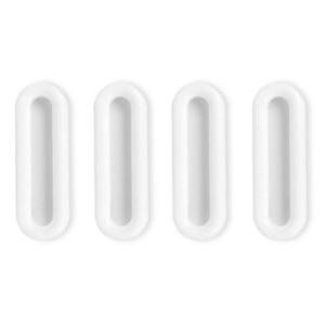 베란다 발코니 접착식 안전 유리문 창문손잡이 4P세트