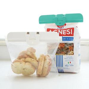 주방 비닐봉지 밀봉 2단 클립형 집게 쿠킹클립 2EA