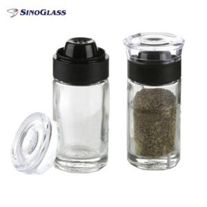[시노글라스] 소금/후추통 블랙 50ml 2P세트