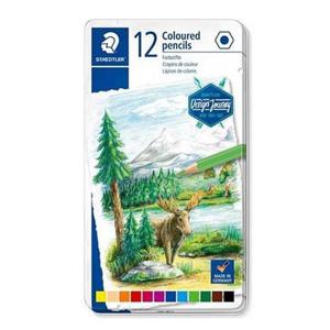 스테들러 146C M12 색연필 12색 틴케이스
