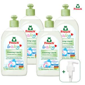 프로쉬 베이비 젖병 세정제 500ml X4개(펌프)