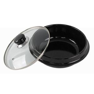 IH 인덕션 겸용 맥반석 코팅 가마솥 냄비 누룽지 돌 솥밥 미니솥 뚝배기 19cm