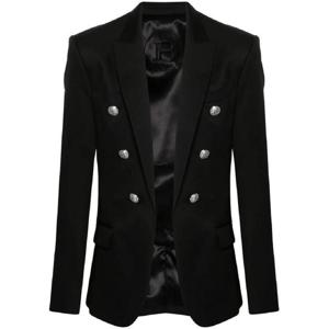 발망 엠보스드 버튼 울 블레이저 CH1SG075WB12