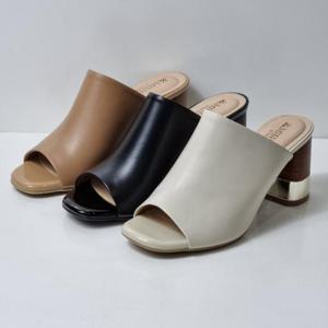 미셸by탠디 TC01 여성 7cm 소가죽 데일리 뮬/슬립 118058SB