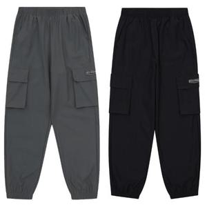 에꼴리에 세이브존03 벤츄리 변형 카고 조거 바지 24B0237-BK/CH