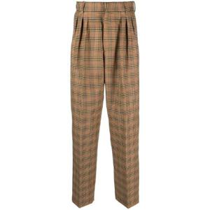 26 SS 겐조 체크 플리츠 테일러드 팬츠 FD65PA2149GH TP432446566