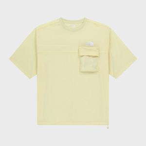 [노스페이스 화이트라벨]아이라 포켓 반팔 라운드티 NT7UR18L_CUS