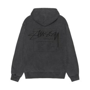 스투시 모던 에이지 피그먼트 다이드 후드 블랙 1925079