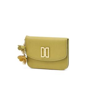 [닥스ACC][선물포장/쇼핑백동봉] 아젤라 라임 가죽 DD 장식 카드홀더 DCHO5F127