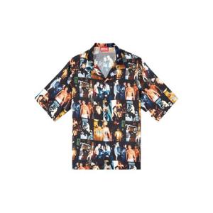 26 SS 디젤 X 톰 오브 핀란드 파운데이션 그래픽 프린트 티셔츠 P015490SPBX TP438825952