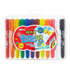 아트박스/이노아트1574 [아모스] 12000 파스넷 글라스펀(12색)