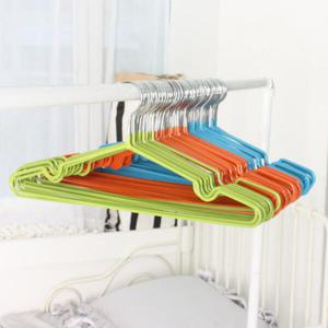 아트박스/가쯔 파스텔코팅논슬립옷걸이90개