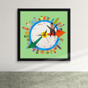 아트박스/꾸밈 iy224-현명한 시간관리 액자벽시계_디자인액자시