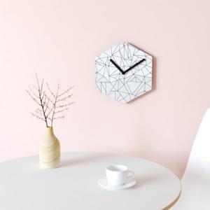 아트박스/리플렉스 리플렉스 헥사곤 무소음벽시계 POE44HX