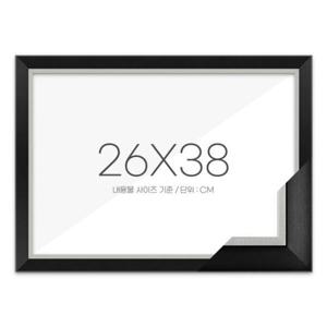 아트박스/퍼즐사랑 퍼즐액자 26x38 고급형 모던블랙
