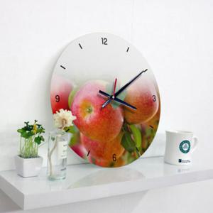 아트박스/꾸밈 cg453-붉은사과들_인테리어벽시계