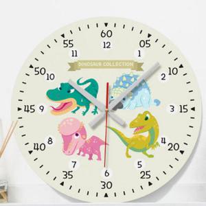 아트박스/꾸밈 ca487-어린이교육용벽시계11_공룡_인테리어벽시계