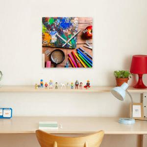 아트박스/꾸밈 ck678-미술시간_인테리어벽시계