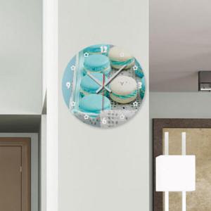 아트박스/꾸밈 ck625-마카롱한입_인테리어벽시계