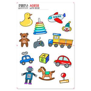 아트박스/꾸밈인스 A0858-꾸밈인스스티커_장난감