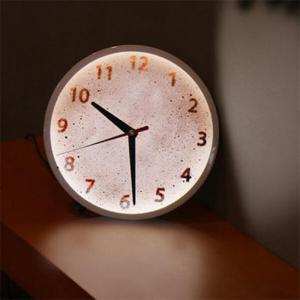 아트박스/꾸밈 nf015-LED시계액자25R_맥주거품