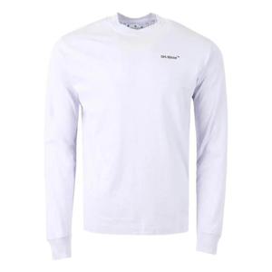 26 SS 오프화이트 카라바조 애로우 긴소매 티셔츠 OMAB064F22JER00 TP438941974